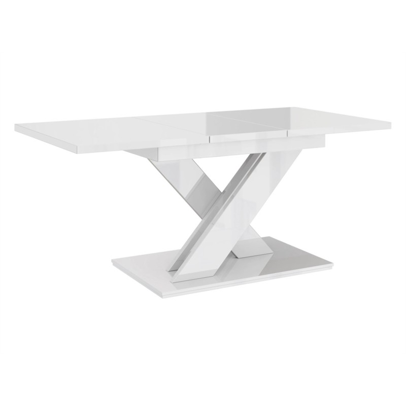 Table à manger extensible 140, 180 cm ROXY (Blanc) - image 57944