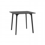 Square table 80 cm Indoor-Outdoor MAYLI (Black)