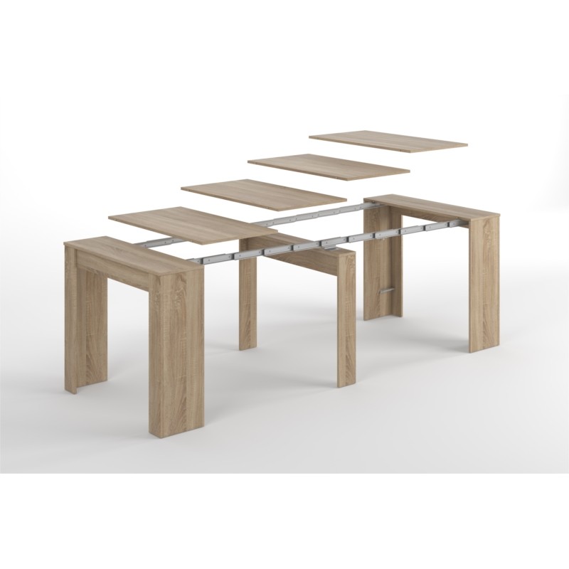 Extendable dining table L51, 237 cm VESON (Light oak) - image 58069