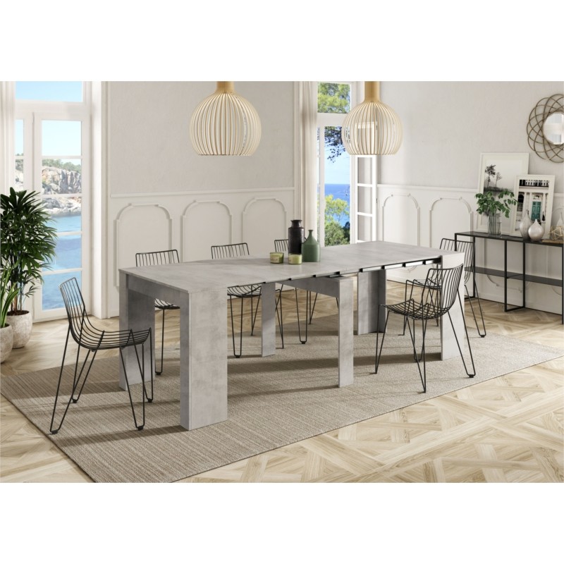 Extendable dining table L51, 237 cm VESON (Concrete) - image 58082