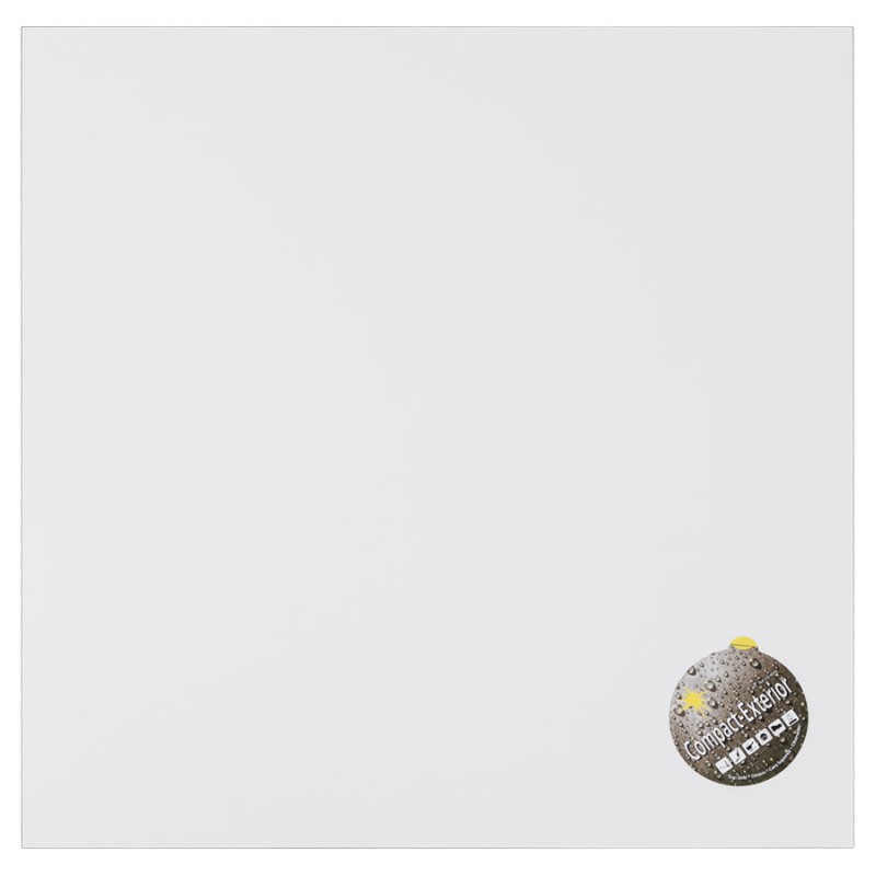 Piano quadrato in resina compressa PHIL (68x68 cm) (bianco) - image 59247