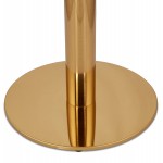 Table leg without brushed metal top MADDOX (45x45x73 cm) (gold)