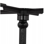 Table leg without cast iron top ABRIEL (52x52x73 cm) (black)