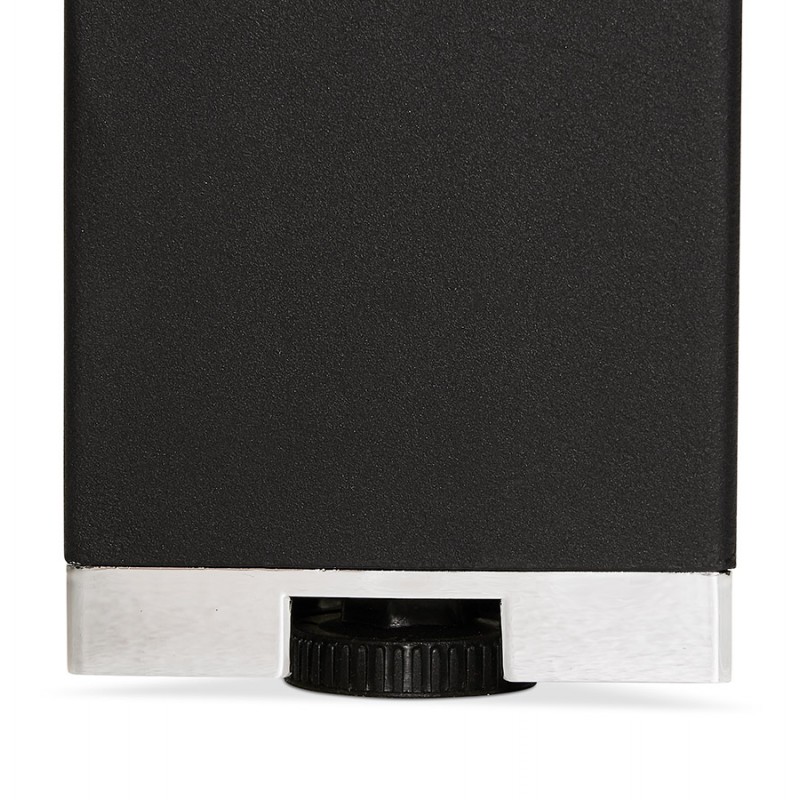 Mesa de reuniones de escritorio en vidrio templado (200x100 cm) BOIN (negro) - image 59328