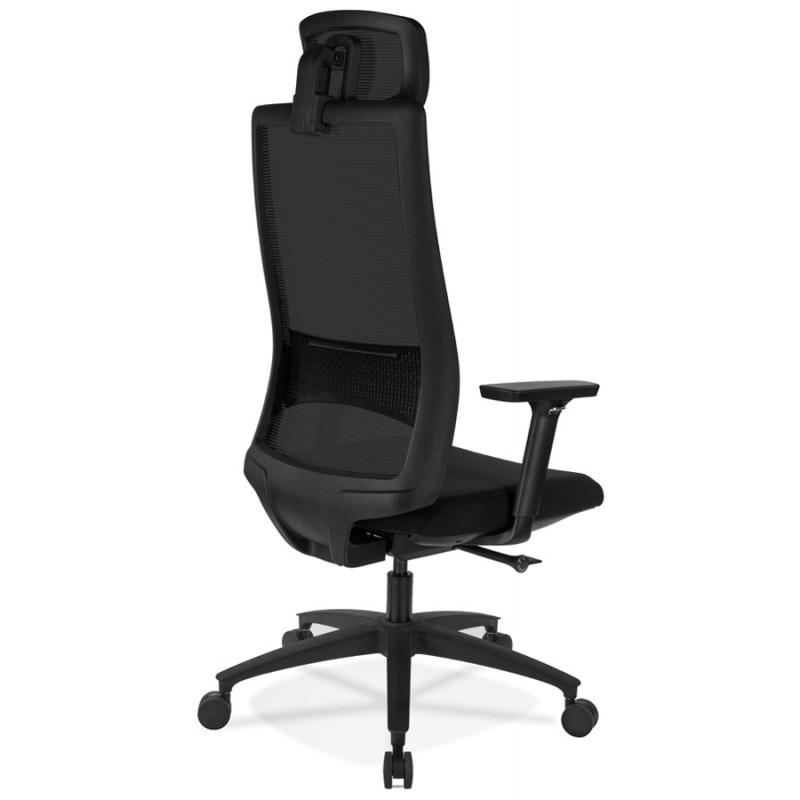 Ergonomic office chair in DALLAS fabric (black) - image 59717