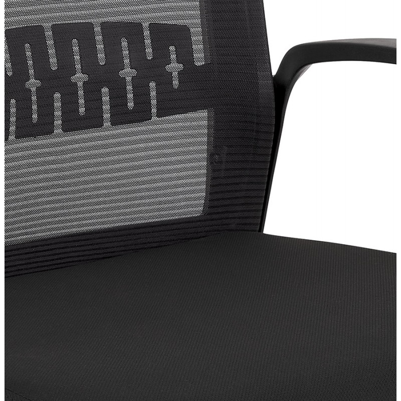 Design-Bürostuhl aus MATTIA-Stoff (schwarz) - image 59754