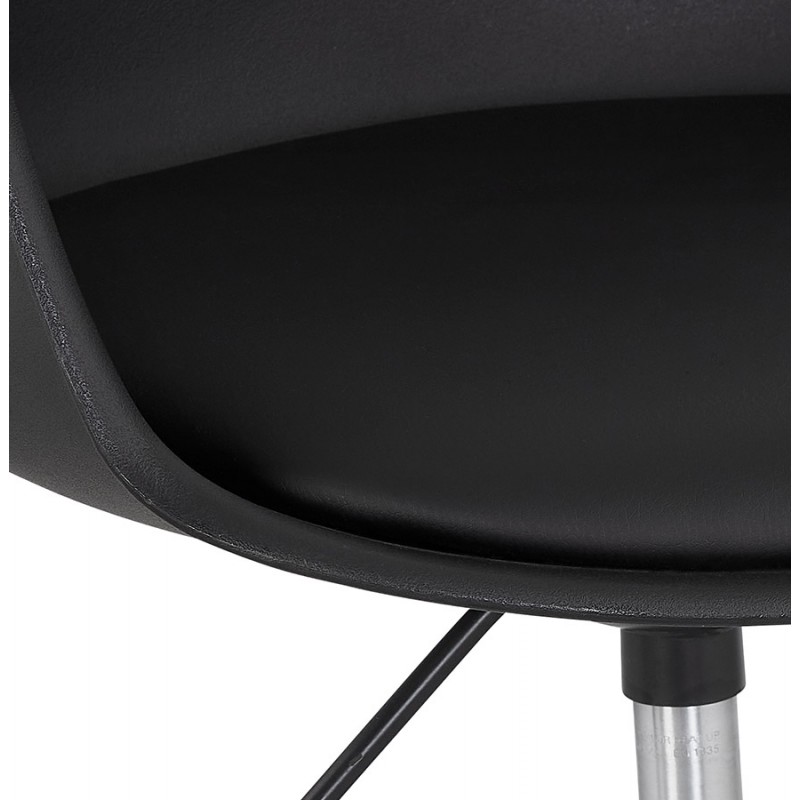 Chaise de bureau avec accoudoirs LORENZO (noir) - image 59767