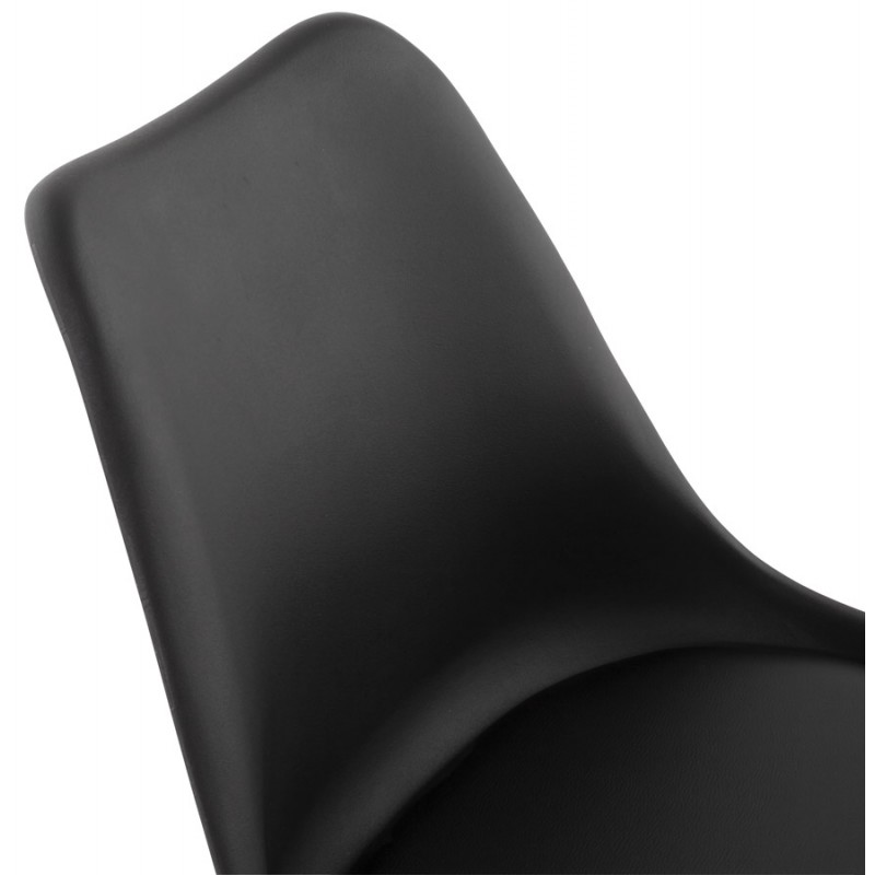 Chaise de bureau design sur roulettes ANTONIO (noir) - image 59803