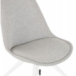 Design office chair on wheels in ARISTIDE fabric (grey)