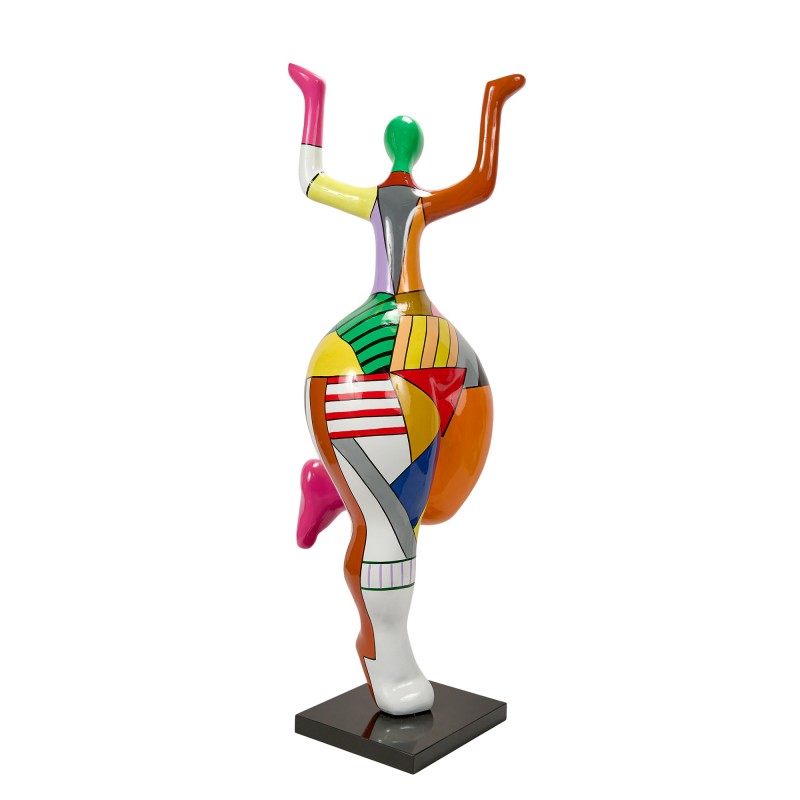 Decorative resin statue DANCER (H150 cm) (multicolored) - image 60079