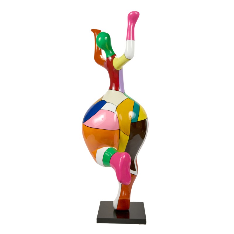 Decorative resin statue DANCER (H150 cm) (multicolored) - image 60082