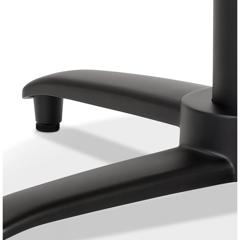 Table de terrasse pliable carrée pied noir ROSIE (noir) (68x68 cm) - image 60231