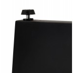 Mesa de comedor redonda diseño black foot WANNY (Ø 140 cm) (negro)