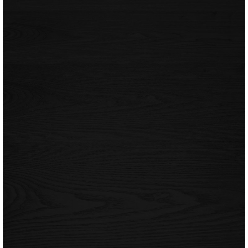 Mesa de comedor de diseño en madera y metal EMILIE (negro) (140x140 cm) - image 60318