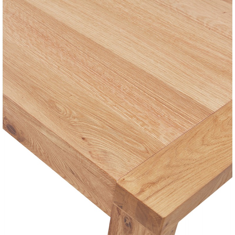 Table à manger extensible en chêne FLORA (finition naturel) (100x200-280 cm) - image 60335