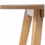 Round dining table Scandinavian design ALICIA (Ø 90 cm) (natural)