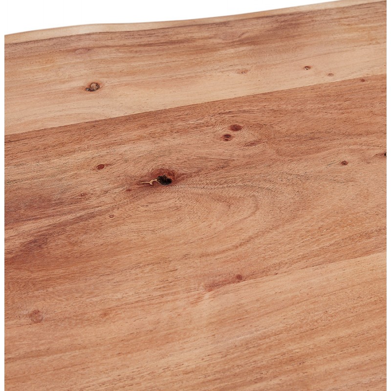 Mesa de comedor en madera maciza de acacia LANA (100x300 cm) (acabado natural) - image 60531