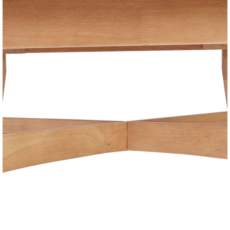 Tavolo da pranzo design quadrato in legno MARTIAL (80x80 cm) (naturale) - image 60604