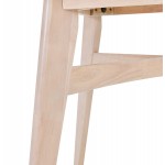 Tavolo da pranzo quadrato di design in legno MARTIAL (80x80 cm) (bianco)