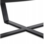 Table basse design industrielle JANO (noir)