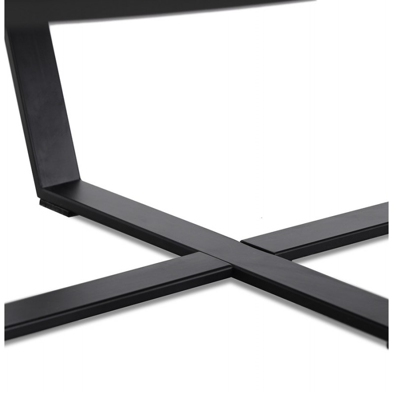 Table basse design industrielle JANO (noir) - image 60716