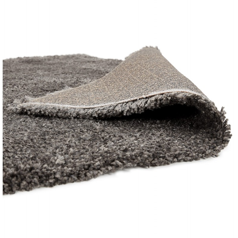 Rectangular design carpet in polypropylene SABRINA (240x330 cm) (dark grey) - image 60847
