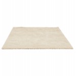 Rectangular design carpet in polypropylene SABRINA (240x330 cm) (beige)