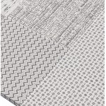 Tapis design rectangulaire en polypropylène MARTINE (200x290 cm) (gris)