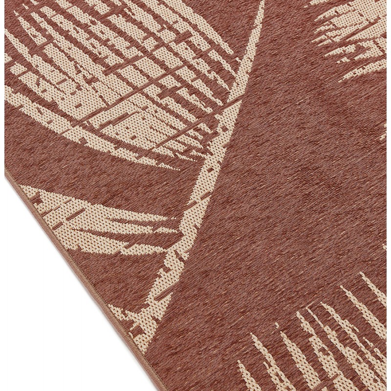 Tappeto rettangolare di design in polipropilene JOUBA (200x290 cm) (marrone) - image 60890