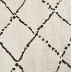 Berber rectangular design rug in polypropylene MAYA (120x170 cm) (beige)