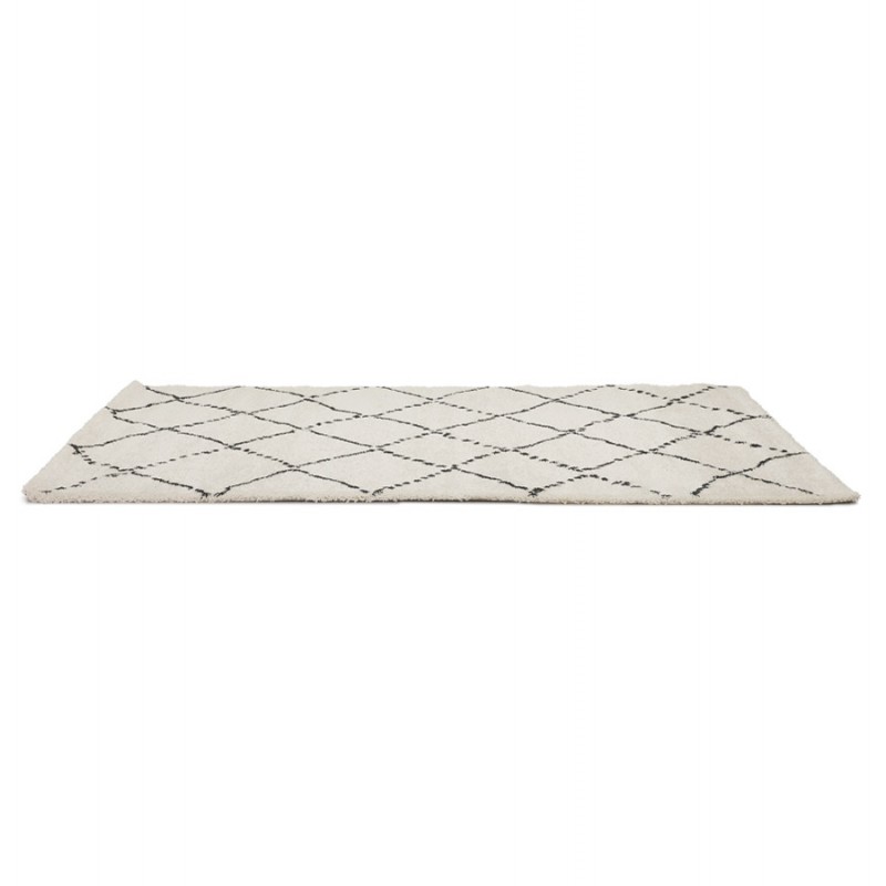 Berber rectangular design rug in polypropylene MAYA (120x170 cm) (beige) - image 61004
