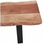 Solid wood bench of acacia LANA (300 cm) (natural)
