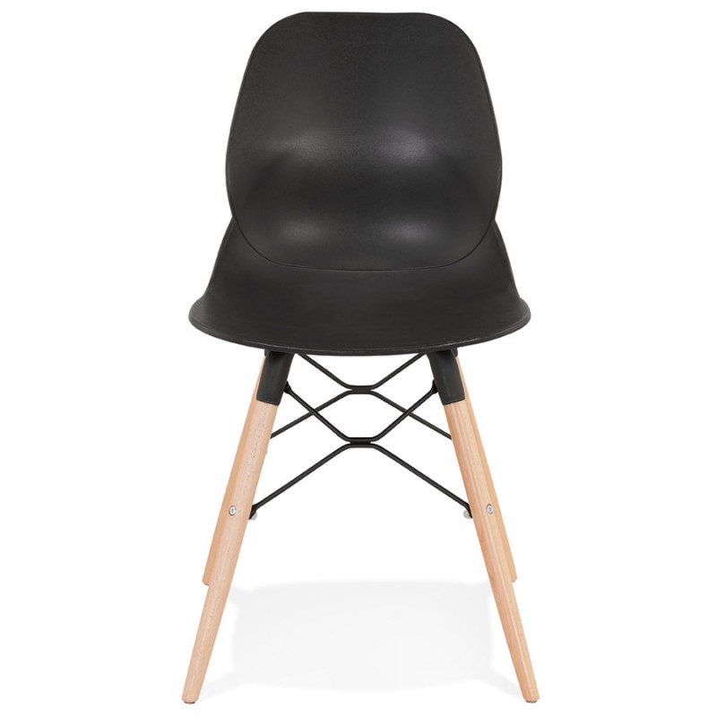 Chaise design scandinave EZRA (noir) - image 61381