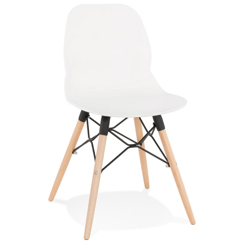 Scandinavian design chair EZRA (white) - image 61392