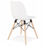 Scandinavian design chair EZRA (white)