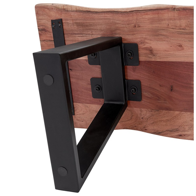 Solid wood bench of acacia LANA (180 cm) (natural) - image 61468