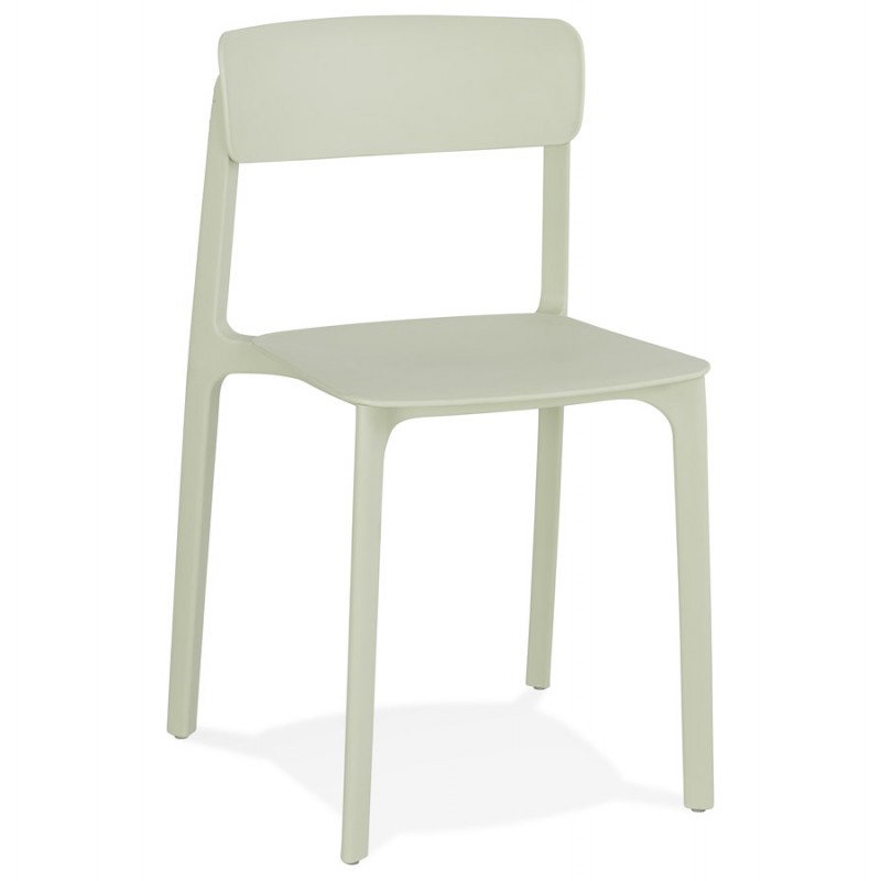 Design chair in polypylene Indoor-Outdoor SILAS (green) - image 61473