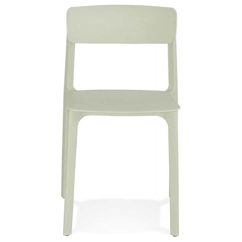 Design chair in polypylene Indoor-Outdoor SILAS (green) - image 61474