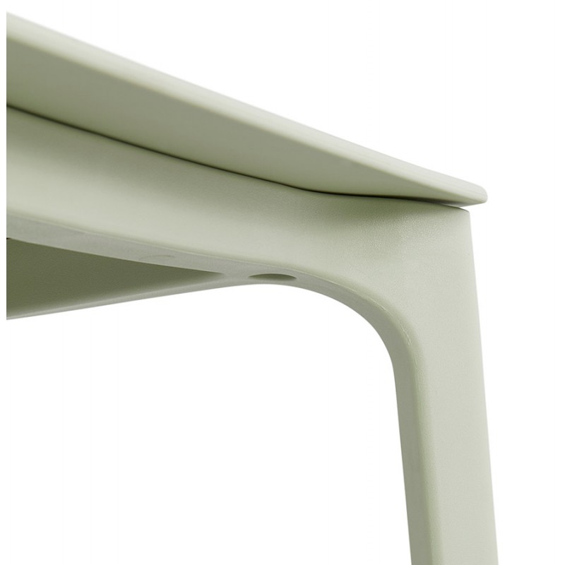 Design chair in polypylene Indoor-Outdoor SILAS (green) - image 61482