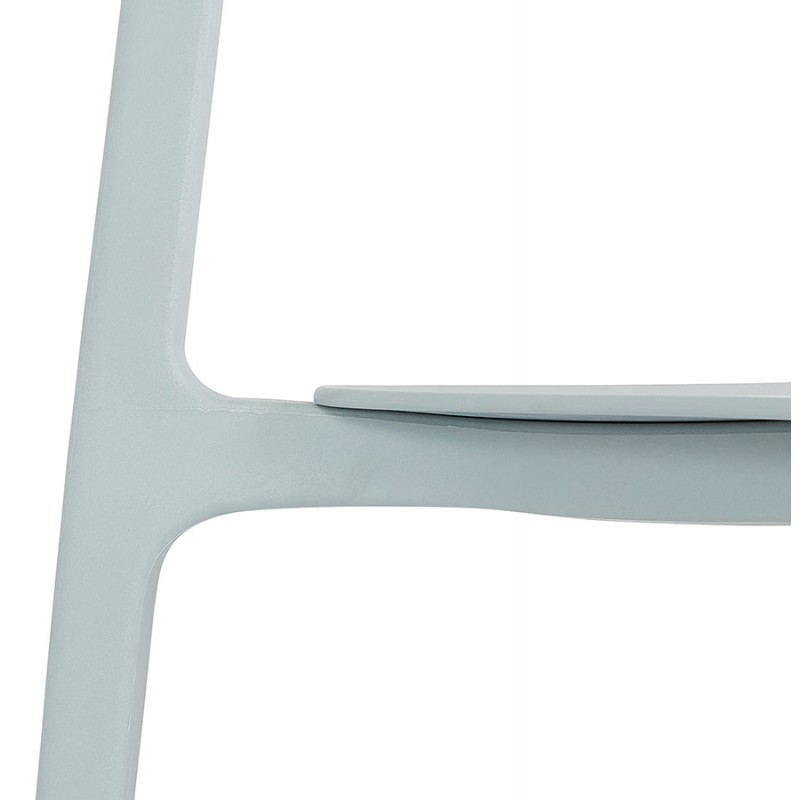 Chaise design en polypylène Intérieur-Extérieur SILAS (bleu) - image 61495