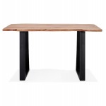 Tavolo alto in legno massello di acacia (90x160 cm) LANA (naturale)
