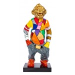 Estatua decorativa de resina MONKEY KEUSTY (H65 cm) (multicolor)