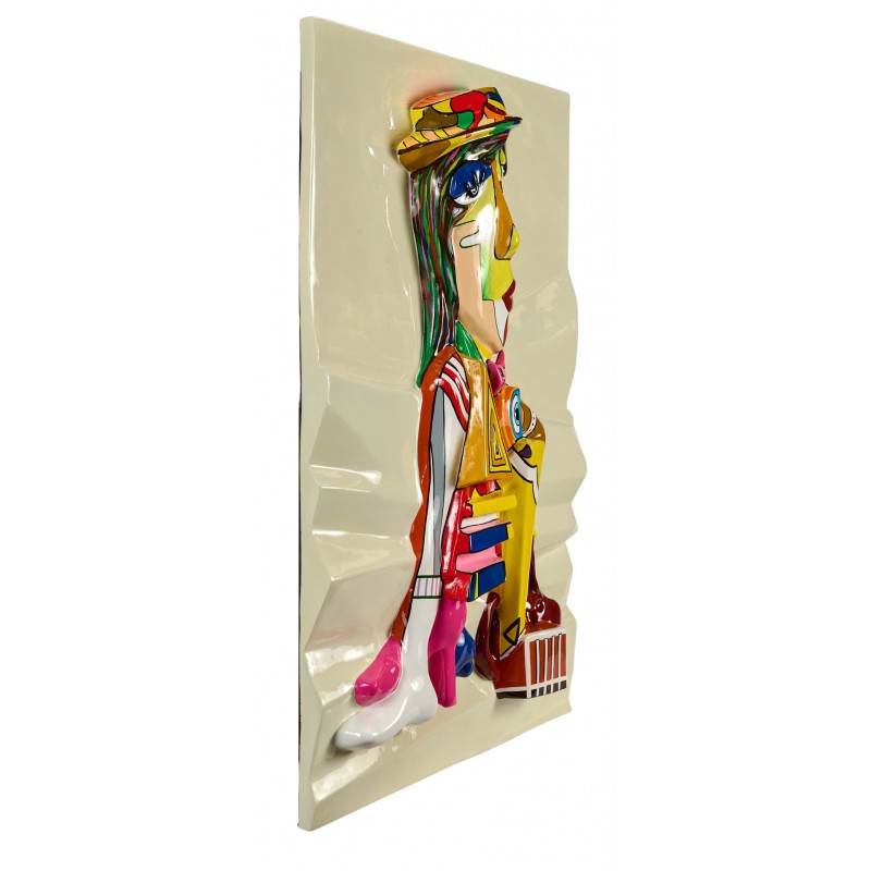 Cuadro 3D PHILEON en resina (122x81 cm) (multicolor) - image 63283