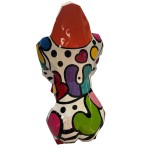Estatua de diseño decorativo GORILLE ORIGAMI en fibra de vidrio (H130 x W110 cm) (multicolor)